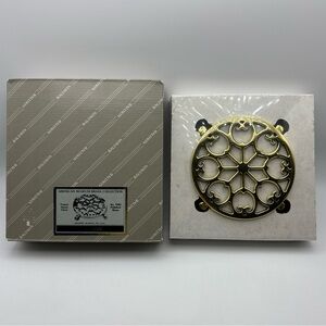 Baldwin #7083 Polished Brass Teapot Stand Trivet American Brass Museum - New